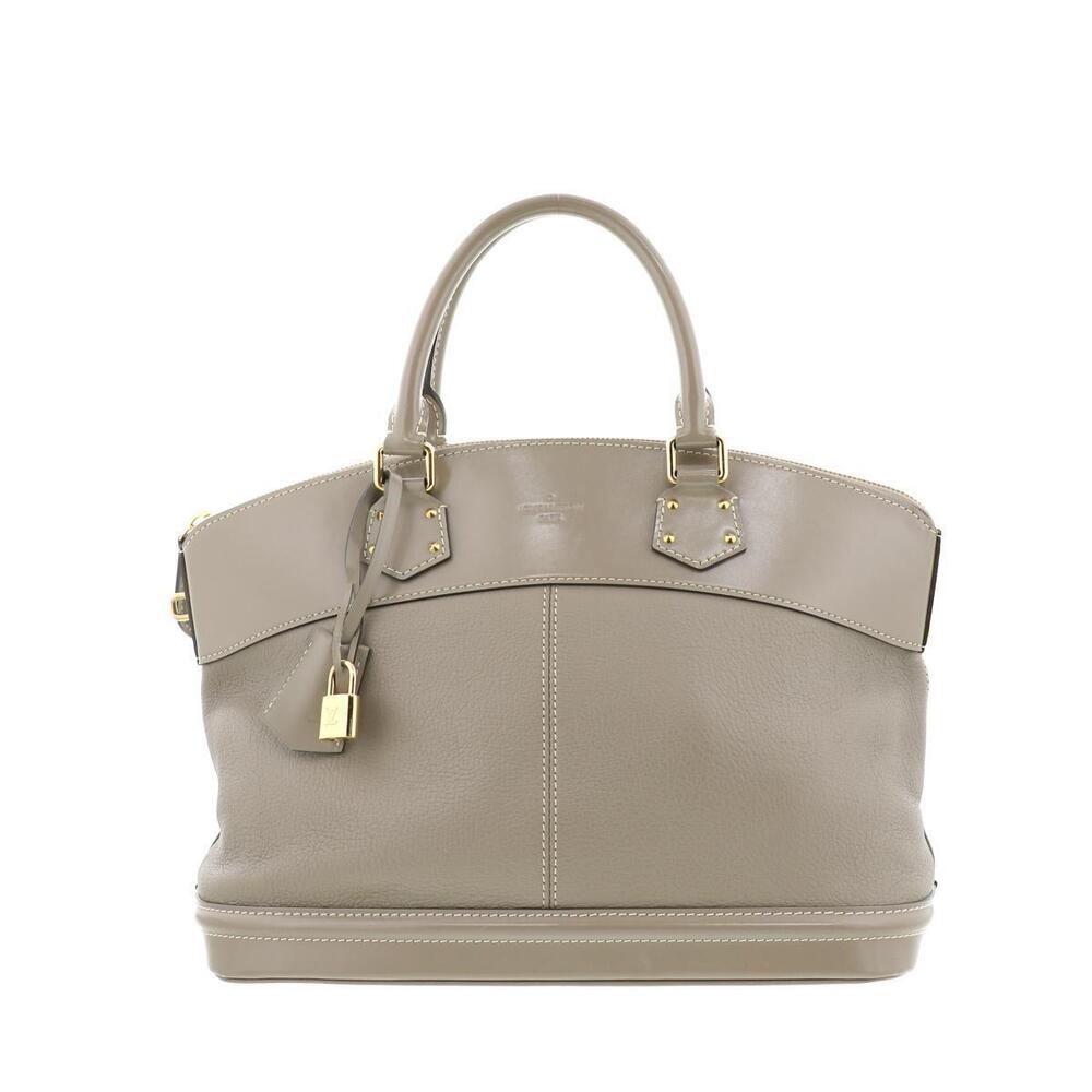 LOUIS VUITTON Lockit Tote Bag Suhali Gray Greige Gray Verone A